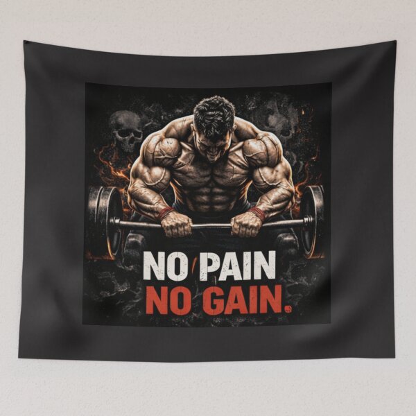 Item preview, NO PAIN NO GAIN designed and sold by SilentRep.