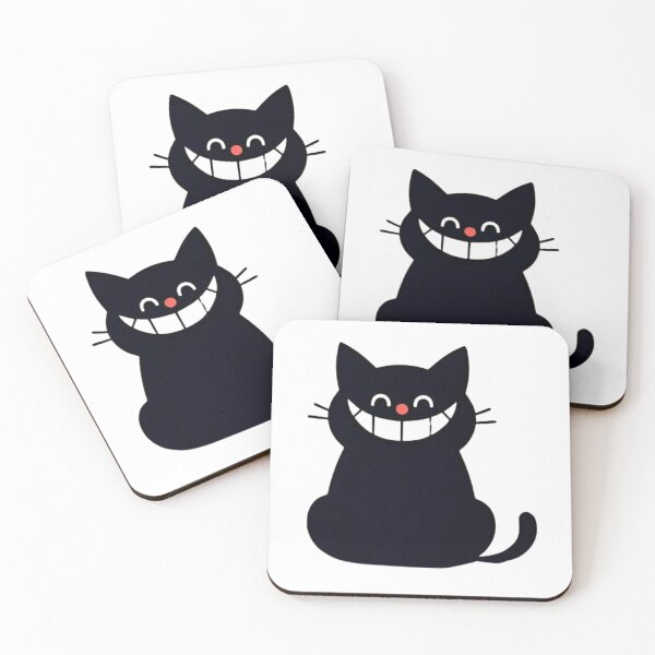 Artikelvorschau, Lächelnde Schattenkatze entworfen und verkauft von KrisGraphic45.