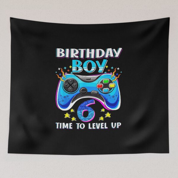 Item preview, Birthday Boy Level Up Gamer 6th Birthday  designed and sold by FGTV2021.
