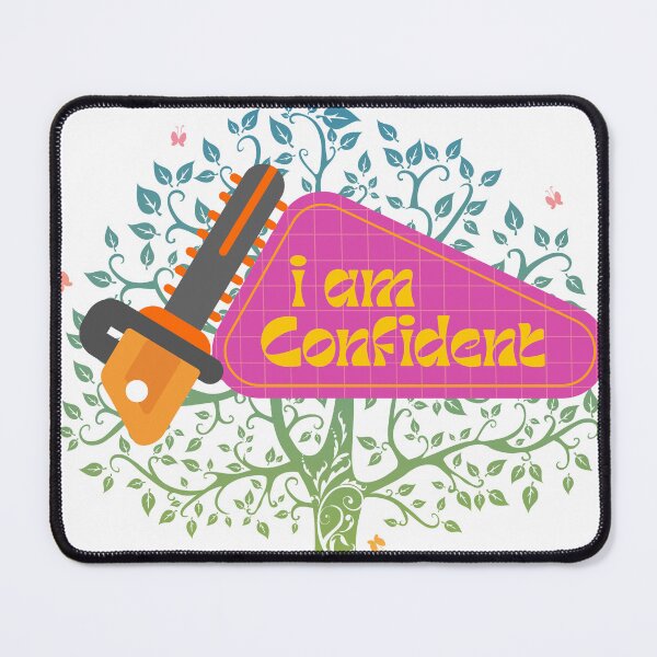 Item preview, Chainsaw & Confidence – Bold Lumberjack Quote Design | Arborist Humor Graphic Tee | Logging Life Apparel designed and sold by Anasalseady.