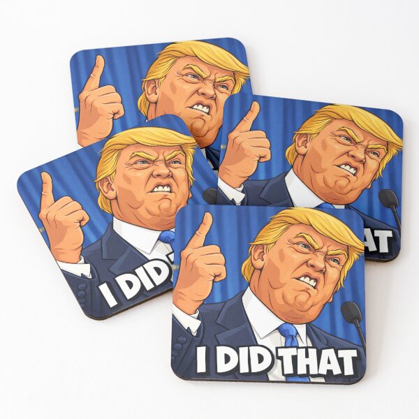 Item preview, I Did That Political Meme Illustration designed and sold by THE JIZU SHOP.