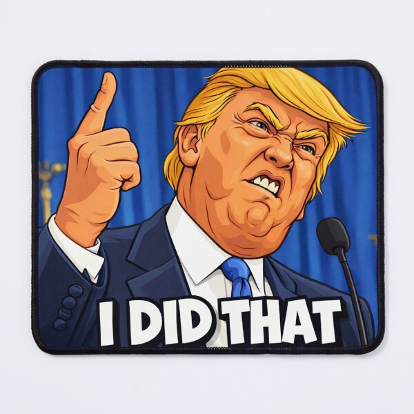 Item preview, I Did That Political Meme Illustration designed and sold by THE JIZU SHOP.