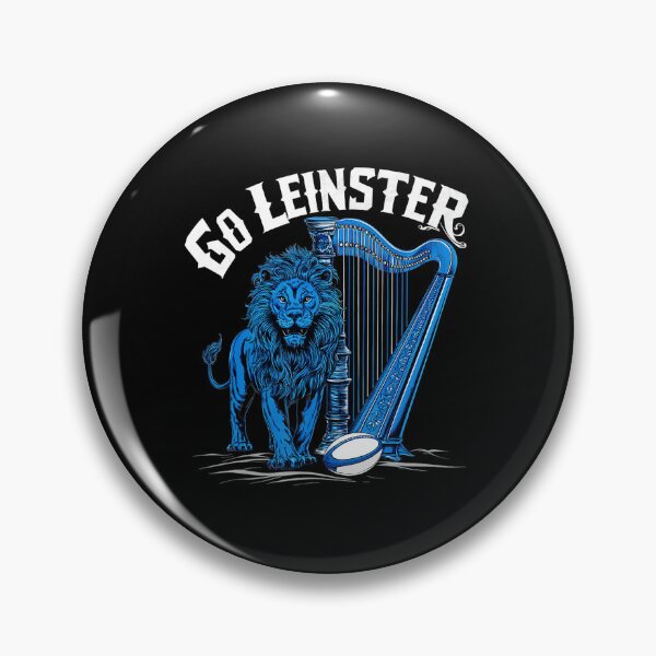 Item preview, Go Leinster Rugby Lion Harp 4 Stars Fan  designed and sold by GabrieSketcham.