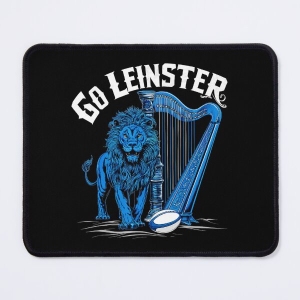 Item preview, Go Leinster Rugby Lion Harp 4 Stars Fan  designed and sold by GabrieSketcham.