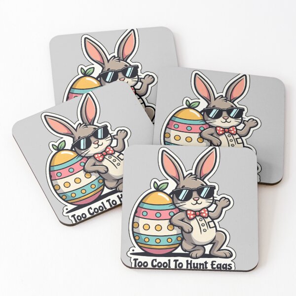 Item preview, Too Cool Easter Bunny designed and sold by PixelVibe782.