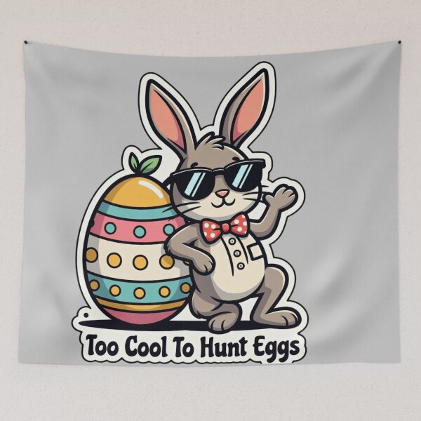 Item preview, Too Cool Easter Bunny designed and sold by PixelVibe782.