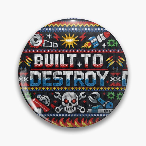 Item preview, Built to Destroy Combat Robotics Battle Bots Knitting Pattern designed and sold by Mauswohn.