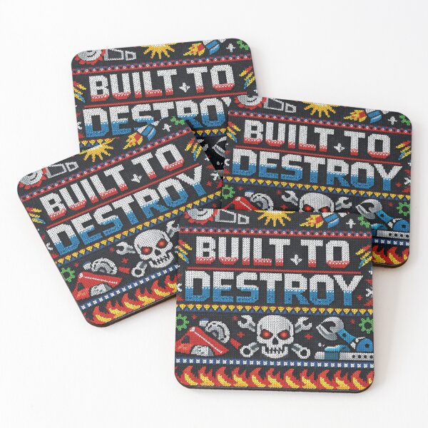 Item preview, Built to Destroy Combat Robotics Battle Bots Knitting Pattern designed and sold by Mauswohn.