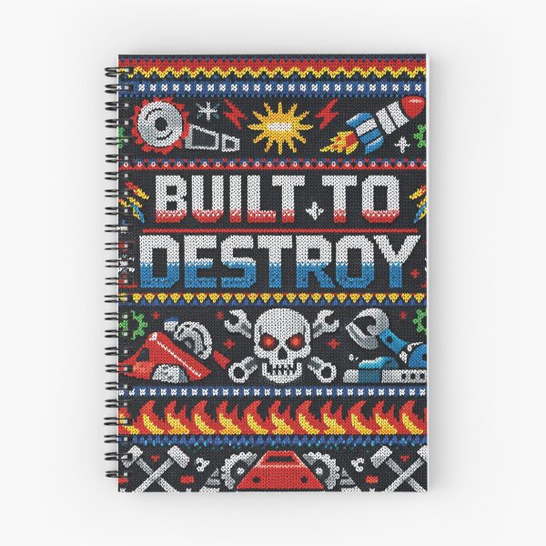 Item preview, Built to Destroy Combat Robotics Battle Bots Knitting Pattern designed and sold by Mauswohn.