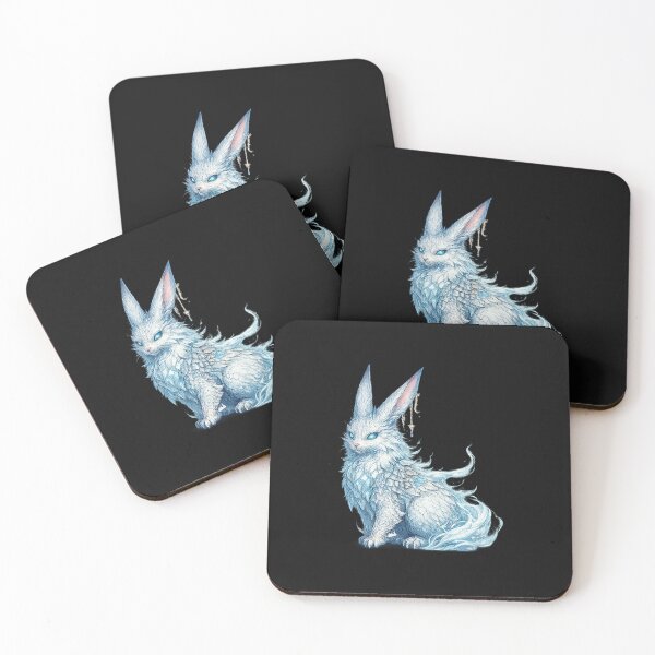 Item preview, Mystical Ice Rabbit Spirit Art designed and sold by MerlinAnderson1.