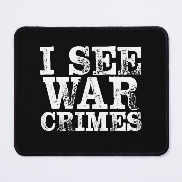 Item preview, War Crimes Anti War Message No More Wars designed and sold by EthosWear.