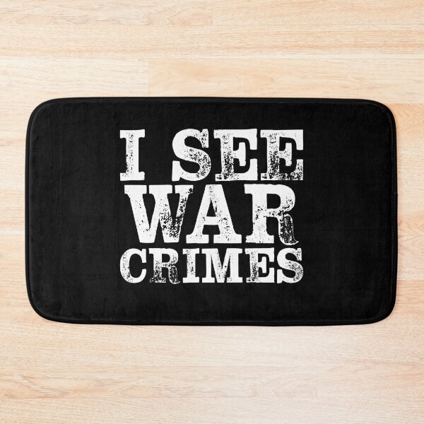 Item preview, War Crimes Anti War Message No More Wars designed and sold by EthosWear.