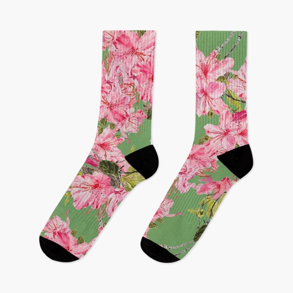 Item preview, Azaleas on the Green, Augusta, GA (Green Colorway) designed and sold by Rachel-Lewis.