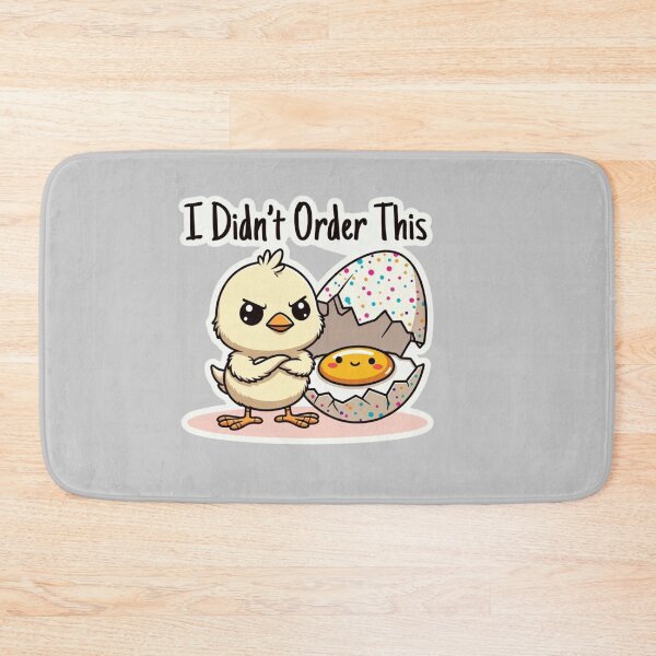 Item preview, Grumpy Easter Chick Surprise designed and sold by PixelVibe782.