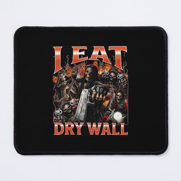 Item preview, I Eat Drywall Dark Skeleton Meme  designed and sold by tadmercado.