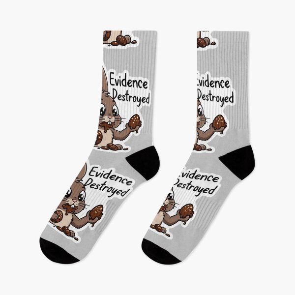 Item preview, Guilty Easter Bunny Evidence Destroyed designed and sold by PixelVibe782.