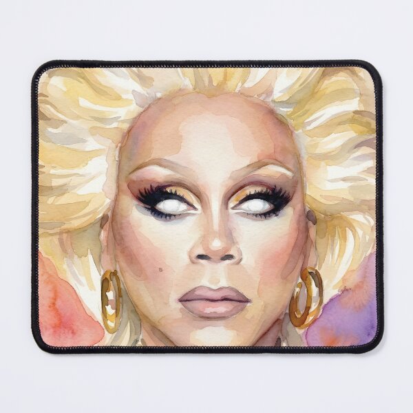 Item preview, RuPaul (Watercolor) designed and sold by MEMERY MUSEUM.