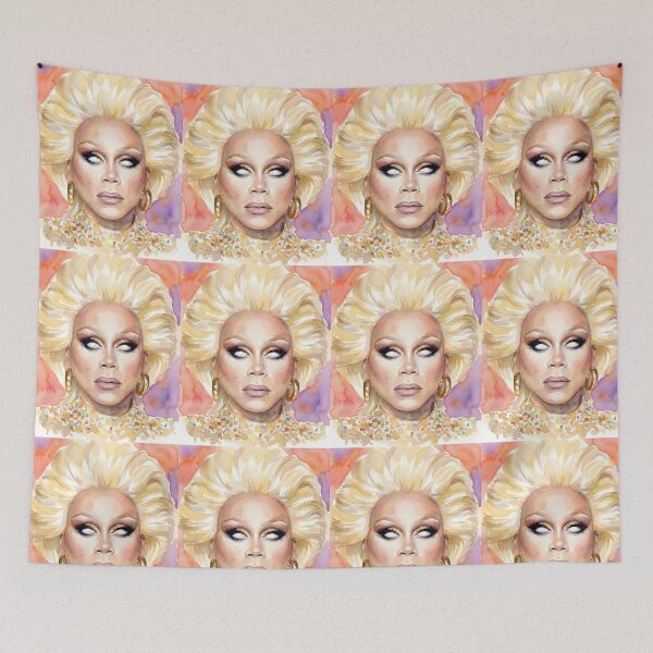 Item preview, RuPaul (Watercolor) designed and sold by MEMERY MUSEUM.