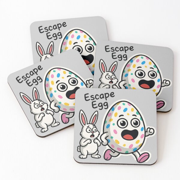 Item preview, Funny Escape Egg Easter Chase designed and sold by PixelVibe782.