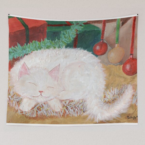 Item preview, Xmas Cat designed and sold by InitiallyNO.