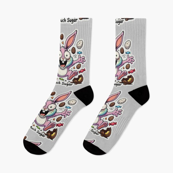 Item preview, Crazy Sugar Rush Easter Bunny designed and sold by PixelVibe782.