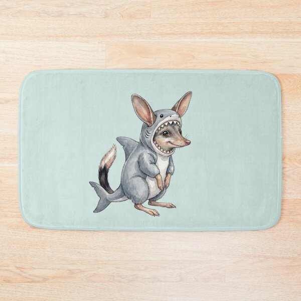 Item preview, Shark Fin Easter Bilby - Cute Aussie Animal in Shark Costume designed and sold by Wennebabs.