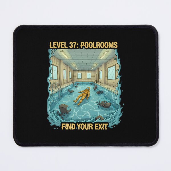 Item preview, Eerie Liminal Space Abandoned Poolrooms designed and sold by mxelmurwemb46.
