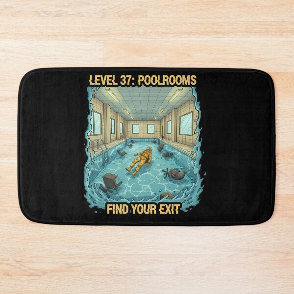 Item preview, Eerie Liminal Space Abandoned Poolrooms designed and sold by mxelmurwemb46.