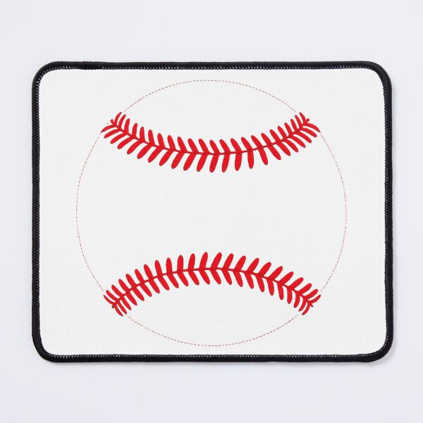 Item preview, Classic Red Baseball Stitches Embroidery Art designed and sold by THIENVT.