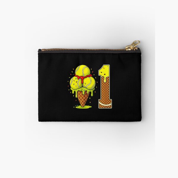 Item preview, Tennis 1st Birthday Ice Cream Drip Number One  designed and sold by WayTBeenkenArt.