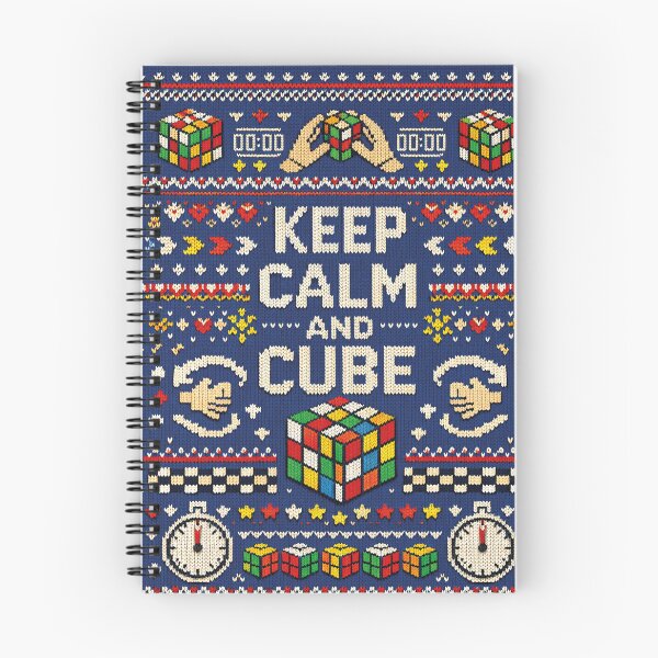 Item preview, Keep Calm and Cube Knitting Pattern designed and sold by Mauswohn.