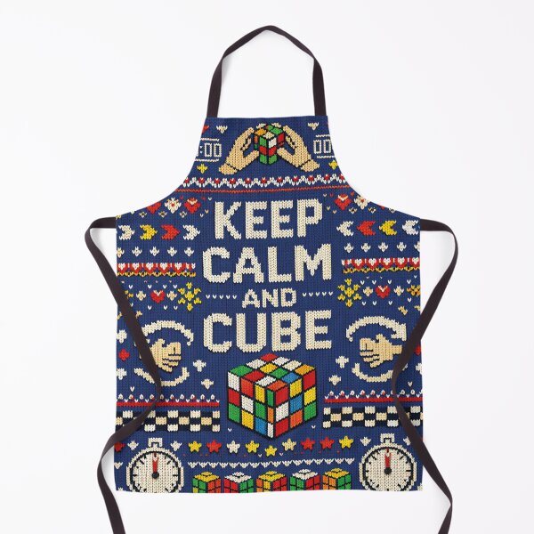 Item preview, Keep Calm and Cube Knitting Pattern designed and sold by Mauswohn.