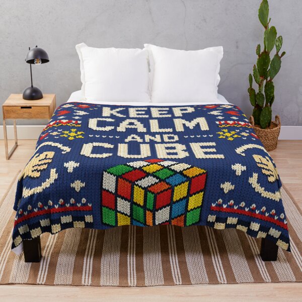 Item preview, Keep Calm and Cube Knitting Pattern designed and sold by Mauswohn.