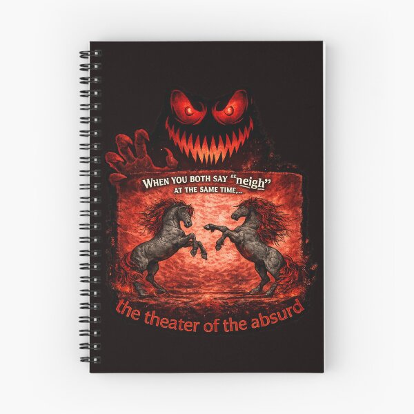 Item preview, The Theater of the Absurd – Dark Horse “Neigh” Meme Design designed and sold by Tadeusz1.
