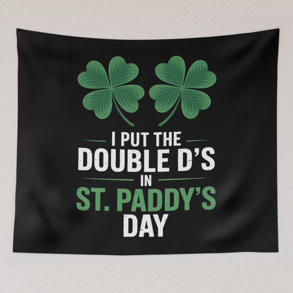 Item preview, Double Ds On St Paddys Day Shamrock Patricks designed and sold by papertaless.