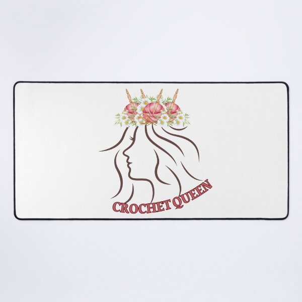 Item preview, Crochet Queen Floral Woman Logo Design designed and sold by DIA PRODUCTIONS .