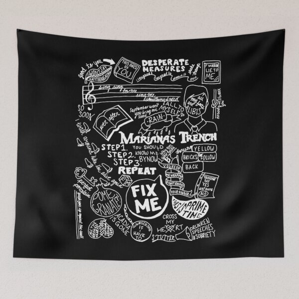 Item preview, Marianas Trench Album Fix me designed and sold by SonoBoberArt.