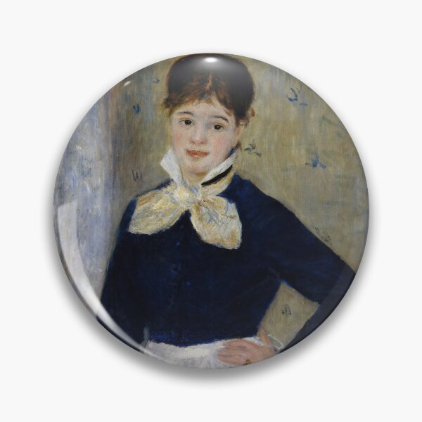 Item preview, A Waitress at Duvals Restaurant by Pierre-Auguste Renoir: Elegant Impressionist Poster designed and sold by artofuniverse.