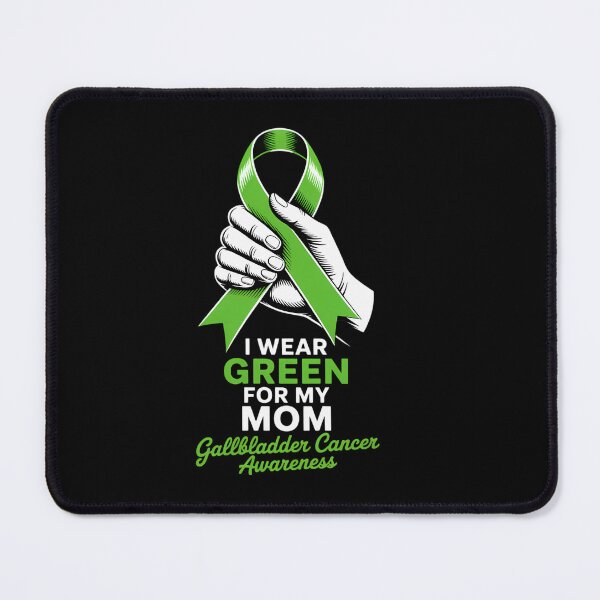 Item preview, I Wear Green For My Gallbladder Cancer Awareness designed and sold by HellD3vil-Art.