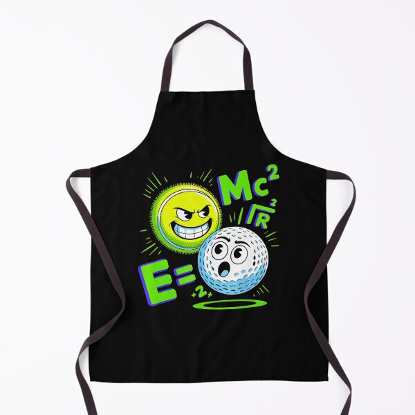 Item preview, Tennis and Golf Math Pun E MC2 Funny Sports designed and sold by WayTBeenkenArt.
