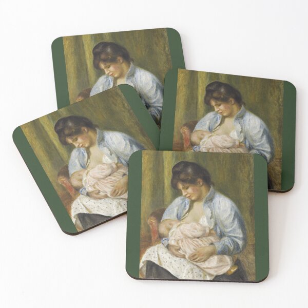 Item preview, Copy of A Waitress at Duvals Restaurant by Pierre-Auguste Renoir: Elegant Impressionist Poster designed and sold by artofuniverse.