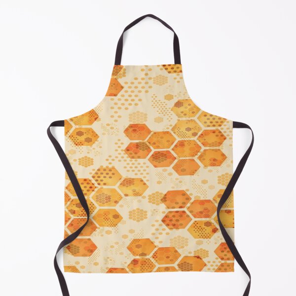 Item preview, Drawing of golden honeycomb harmony designed and sold by NivyasArtistry.