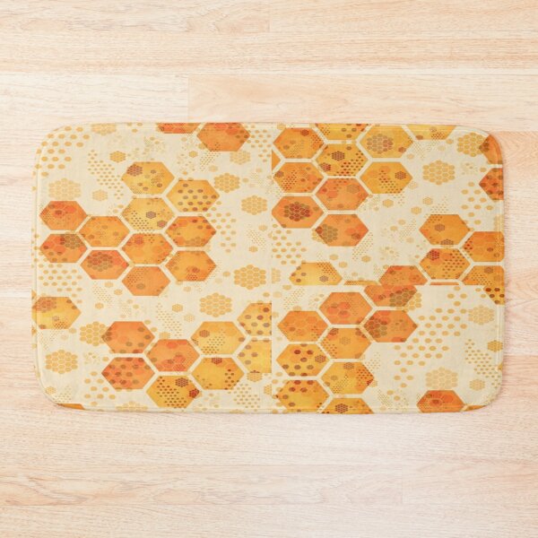 Item preview, Drawing of golden honeycomb harmony designed and sold by NivyasArtistry.