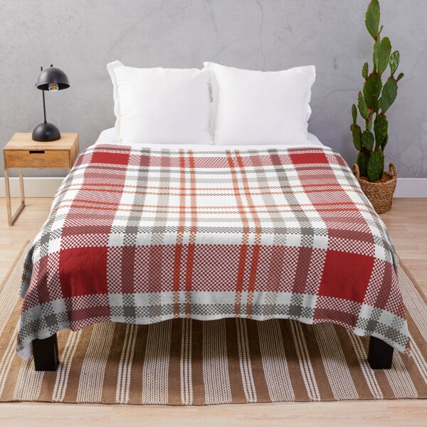 Item preview, Red Neutral Tartan Pattern designed and sold by PowerAntShop.