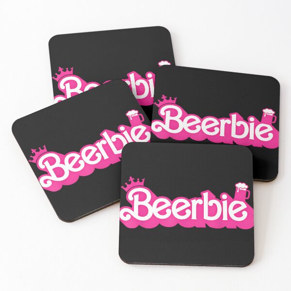 Item preview, Beerbie Drinking Brewmaster  Funny Beer Day Pink Logo designed and sold by shepelagmix.