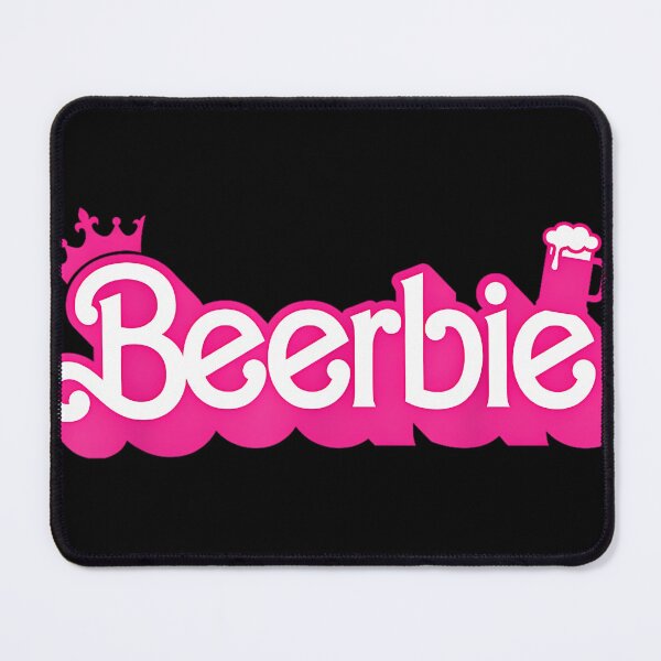 Item preview, Beerbie Drinking Brewmaster  Funny Beer Day Pink Logo designed and sold by shepelagmix.