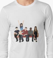 Neues Mädchen Langarmshirt