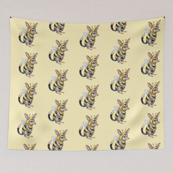 Item preview, Bumblebee Easter Bilby - Whimsical Bee Costume & Spring Art designed and sold by Wennebabs.