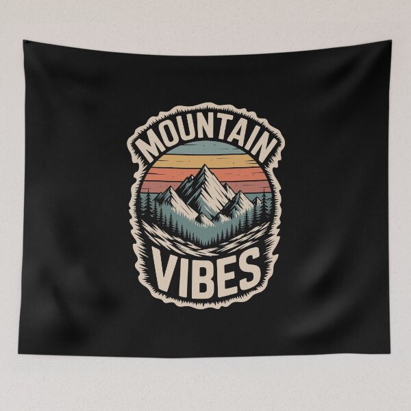 Item preview, mountain vibes designed and sold by omesiliga.