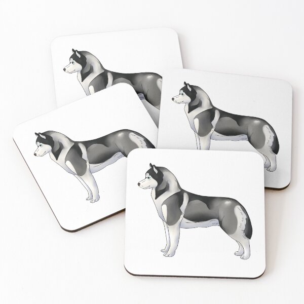 Item preview, Siberian Husky Black designed and sold by Pawsome-Doodles.